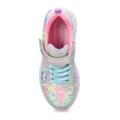 Skechers Unicorn Dreams Girls Silver/Multi Clearance