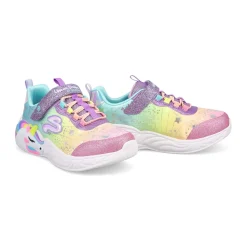 Skechers Unicorn Dreams Girls Purple/Multi New