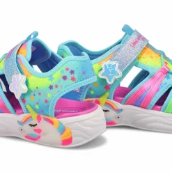 Skechers Unicorn Dreams Explorer Girls Multi Hot
