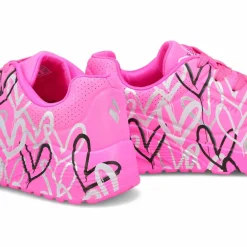 Skechers Uno Gen1 Shimmer Wave Girls Best