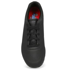 Skechers Work Uno Slip Men Black Outlet