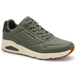 Skechers Uno Tailored Air Men Olive Clearance