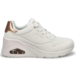 Skechers Uno Wedge Hi Steps Women White Online