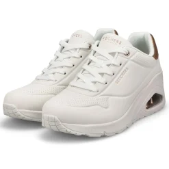 Skechers Uno Wedge Hi Steps Women White Online