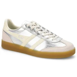 Gola Viper Metallic Women Silver/Off White/Gum