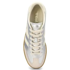 Gola Viper Metallic Women Silver/Off White/Gum