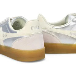Gola Viper Metallic Women Silver/Off White/Gum