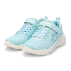 Skechers Wave 92 Girls Light Blue Sparkle Outlet