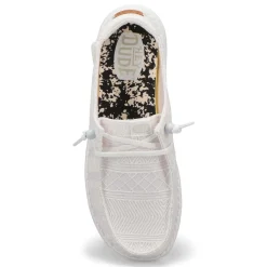 Heydude Wendy Crochet Lace Women White Hot