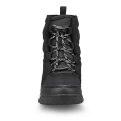 Sorel Whitney II Plus Lace Girls Black/Sea Salt Clearance