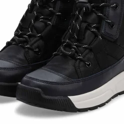Sorel Whitney III Mid Girls Black/Sea Salt Discount