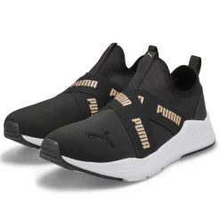 Puma Wired Run Women Black/Gold Sale