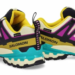Salomon XA Pro 3D V9 GTX Women Transparent Yellow/Black/Waterfall Clearance