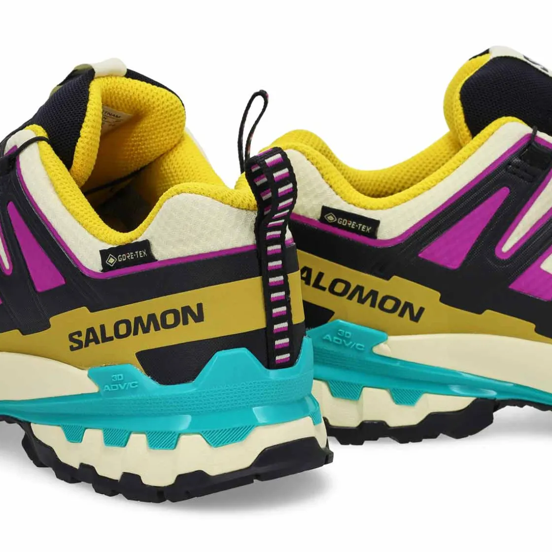 Salomon XA Pro 3D V9 GTX Women Transparent Yellow/Black/Waterfall Clearance