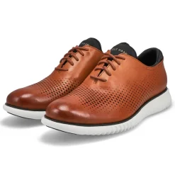 Cole Haan Zero Grand Laser Wingtip Men Tan New